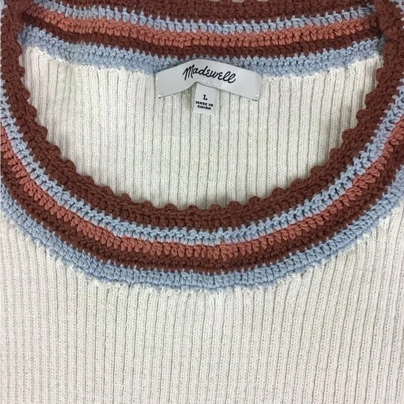 Madewell Crochet-Trimmed Sweater Tank
Women’s Large White - Picture 2 of 13